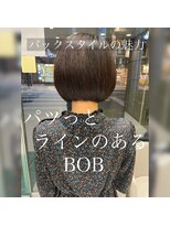 アッシュ 等々力店(Ash) 大人っぽいまとまるミニボブ