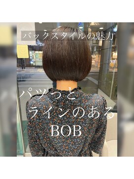 アッシュ 等々力店(Ash) 大人っぽいまとまるミニボブ