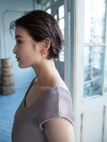 ヘアーサロンウフ(hair salon Oeuf) グレーベージュショート　自由が丘