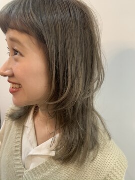 ローレンジウ(LOREN JU) 名駅/名古屋駅/学割U24/レイヤーカット/オージュア/ダブルカラー