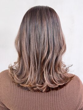 アイティーバイアルバム 八王子店(IT by ALBUM) ナチュラルグラデーション_カーキグレージュマッシュ_ba322512