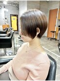 襟足すっきりショート【麻生/札幌ショート/白髪】