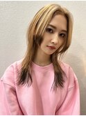 セナミディアムレイヤーエンドカラー