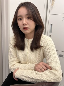 ボタン ハカタ(VOTAN hakata) 【YU_KA】韓国ブラウンカラー×くびれヘア