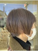 大人かっこいいナチュラルマッシュショート
