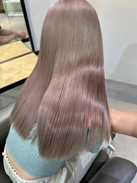 ベレーザ 渋谷(BELEZA) 5148ミルクティーアッシュ艶髪シルキーベージュグレーベージュ