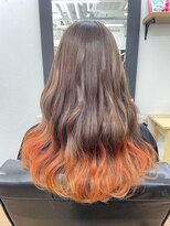 カノン(kanon)&nbsp;【kanon松戸】　青木優歩　オレンジグラデーション