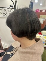 ビーヘア(be hair)&nbsp;ただのショートじゃ物足りない方に　マッシュルームヘア