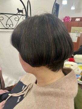 ビーヘア(be hair) ただのショートじゃ物足りない方に　マッシュルームヘア