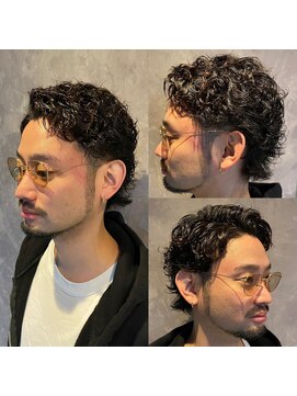 メグロバーバーショップロッポンギ 目黒六(MEGURO BARBER SHOP 6PPONGI) King Gnu常田さん風パーマスタイル