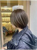 色っぽい大人ショートボブ