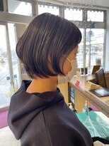 コワファースト 大分(COIFF1RST)&nbsp;グレージュ！ナチュラルショートボブ