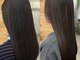 ココロハレル 上板橋駅前店の写真/ココロハレルの縮毛矯正でナチュラルストレートヘアに◎毛先まで潤うストレートだから地毛のような美髪へ…