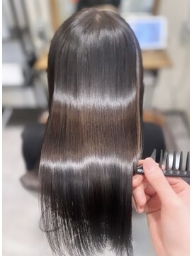 コルク(colku) グレージュブラウン / 髪質改善 / 縮毛矯正 /仙台 / 長町