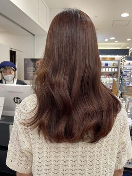 エイチツーオーアヴェダ 渋谷ヒカリエＳｈｉｎＱｓ店 クロードモネＨ２Ｏアヴェダ ピンクベージュ/渋谷/渋谷駅