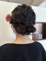 ヘアーメイク ケーツー(Hair Make K2)&nbsp;ゆるふわダウンスタイル