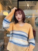 ヒュージ 表参道(huge)&nbsp;レイヤーカット/韓国ヘア/ワイドバング