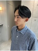 大人ハンサムショート/センターパート