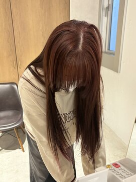 ラミエ バイ メルト 吉祥寺(lamie by melt) 【小川】オレンジブラウン/レッドブラウン/エアリーロング