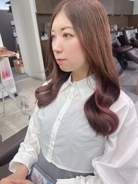 アッシュ 下北沢店(Ash) 春色ピンクベージュカラー