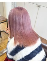ルッツ(Lutz. hair design) 4/2 Pink beige【千代田彩夏】