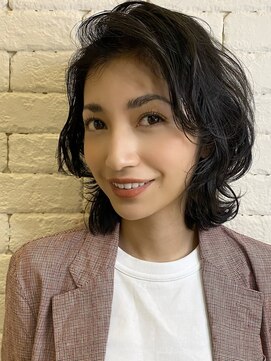 ピークアブー 原宿ハラカド(PEEK-A-BOO) くびれボブ/ミディアムレイヤー/ハリウッドブロウリフト/眉毛