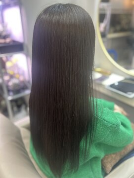 アオ 花咲町(a-o) まとまる髪質改善ストレート♪