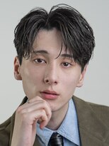 オーシャントーキョーオーバー 渋谷(OCEAN TOKYO OVER)&nbsp;韓国センターパートコンマバングフェザーパーマニュアンスパーマ