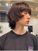 マッシュウルフアンニュイヘア