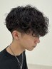 【メンズ限定】カット&スペインカール￥13000