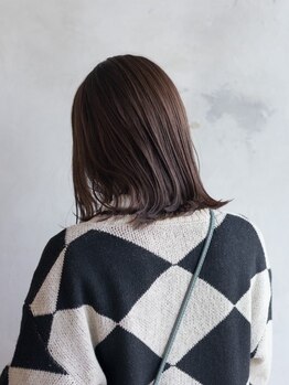 ニュイ(NUIT)の写真/細部までに拘ったカットで再現性の高い仕上がりに♪髪質や癖を見極めて似合うスタイルをご提案[東区/画図]