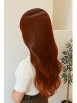 ヌードルバイコア(noodle by CoRe.gn)&nbsp;柔らかく揺れる暖色ロング