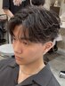 ☆初回メンズ限定☆【亀田指名限定】カット+フェザーパーマ