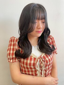 イーストハムヘッドショップ(EAST HAM head shop) 顔まわりカット/レイヤーカット/艶髪ウェーブ