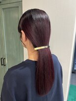 ヘアサロン ナノ(hair salon nano)&nbsp;秋冬艶レッドカラー