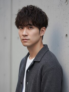 ボヌール メンズ 茨木(Bonheur) 30代40代簡単セットニュアンスカール