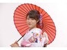 電話予約のみ【2027年度】成人式お仕度《着付け+ヘアセット+メイク》¥33000
