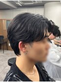 【リアルお客様スタイル】ナチュラルセンターパート