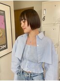 黒髪/オリーブグレー/小顔/ココアベージュ/津田沼駅