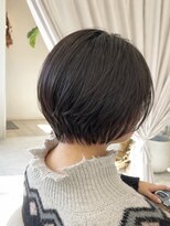 サイクル(CYCLE)&nbsp;着物ヘア/大人ガーリー/ダークアッシュ/似合わせカット/伊勢崎