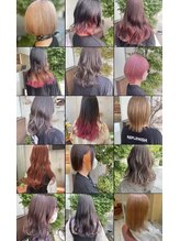 【なんでもご相談ください】［ブリーチ/ダブルカラー/ハイライト/レイヤーカット/前髪カット/顔周り/韓国］