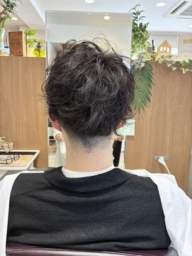 エル バイ ファースト(L by first) 【L by first】無造作シャドーパーマ