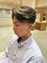 サラ ビューティ サイト 春日(SARA Beauty sight) 【松尾が作る】【福岡春日】【メンズ】ハイライトフェザー
