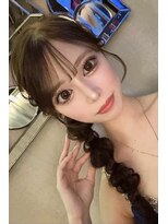 ヘイルジューシー(hail JUICY) サイド編み下ろし