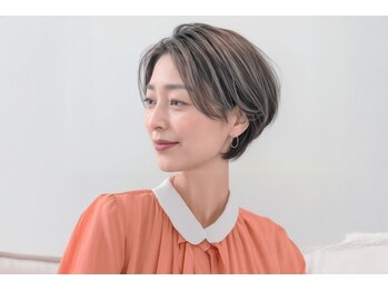 ザ デイ 銀座(The Day)の写真/【似合わせ×小顔見せカット】髪質・骨格・クセを見極めたカットで、扱いやすく自宅でも再現しやすい♪
