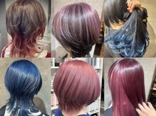 キャラ シャローネ 池袋(Chara Chalone)の雰囲気(インナー+ウルフカットなど、カラー&カットで個性を引き出す♪)