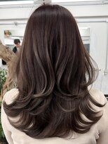 ゴカン バイ ジル ブラン 名古屋(Gokan by JIL BLAN)&nbsp;ハイライトバレイヤージュダブルカラーショートカット30代40代