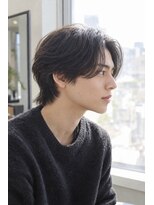 ユニオンデュオ 栄(Union Duo)&nbsp;ナチュラルな動きのメンズセンターパートミディ