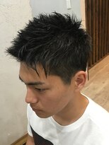ヘアーサロン ミル(hair salon MiL)&nbsp;アップバング　ツーブロック　刈り上げ　ネープレス