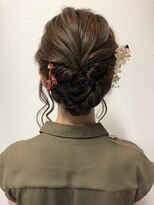 シエン 本店(CIEN) ＊CIEN by ar hair杉本希＊和装ヘアアレンジ/グレージュカラー